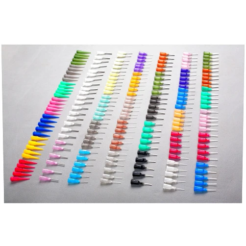 SummitLink Huge Assortment of 200 pcs Combo Needle Tips Multi Purpose Precision Applicator fit on Standard Syringe