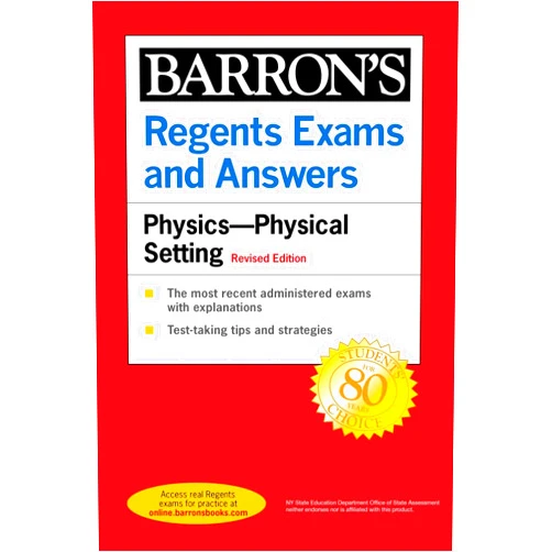 Miriam Lazar M.S. Ed. Regents Exams and Answers Physics Physical Setting Revised Edition (Barron's Regents NY)