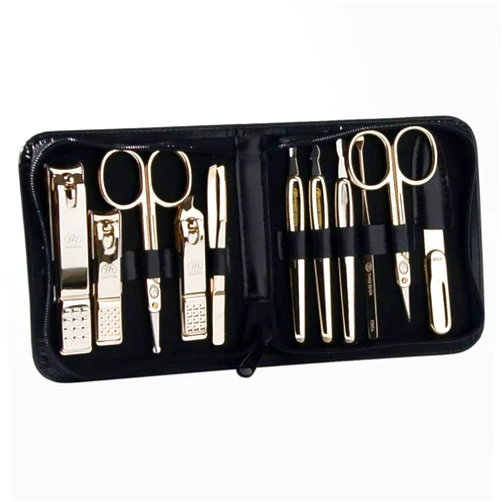 Three Seven (777) 777 Three Seven Grooming Kit, 11 Pieces, TS-810CHROME