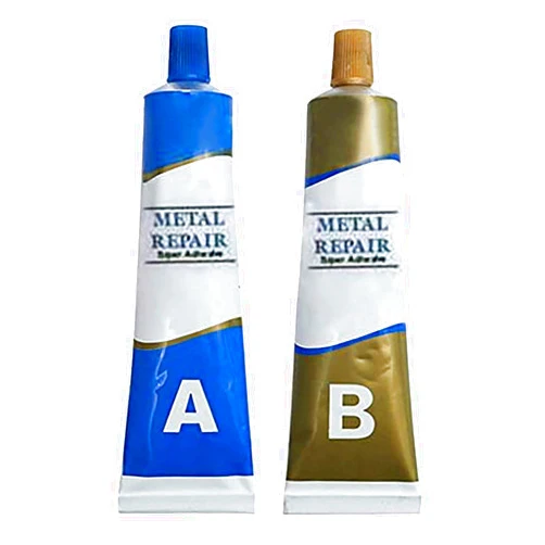 AFGQIANG Magic Metal Cast Iron Repair Paste Set, Permanent Metal Repair Paste Set, Industrial Heat Resistance Cold Weld Metal Repair Paste for Metal, Plastic,Wood, Concrete - Miracle Welding Glue