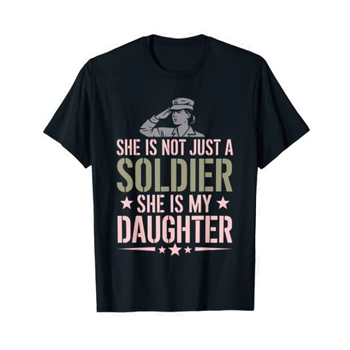 ShirtZilla Proud Military Daughter Design for Strong Military Daughters T-Shirt