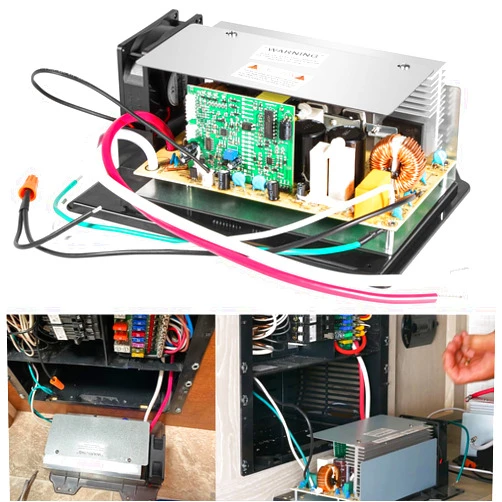 Sunluway Upgrade WF-8955-AD-MBA RV Power Converter 55 Amp DC Main Board Assembly for WF-8955 & WF-8900-AD Series, WF-8955-MBA, Parallax 7145 & 7155 Series Power Center - 55 Amp