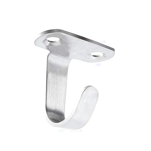 XCHTX Hanging Hooks Ceiling6Pack,Stainless Steel 304 Hooks Heavy Duty,Hooks Mounted for Hanging Coats,Towels