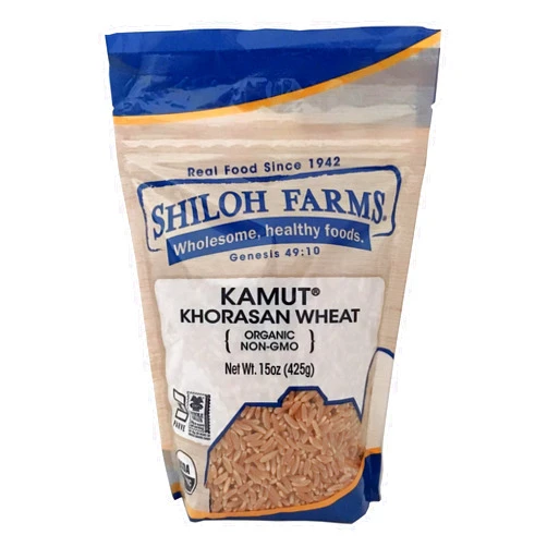 Shiloh Farms Organic Kamut Grain - 6 Count of 15 Oz | Ancient Grain with Buttery Flavor | Certified Organic, No Artificial Ingredients, Perfect for Chefs and Culinary Lovers