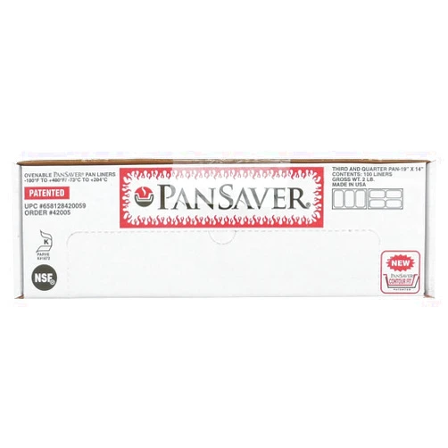 HUBERT PanSaver Monolyn 1/3 Size Steam Table Pan Liner Clear Plastic - 4