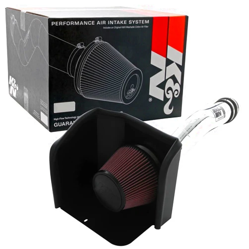 K&N Cold Air Intake Kit: Increase Acceleration & Towing Power, Guaranteed to Increase Horsepower up to 19HP: Compatible with 3.5L, V6, 2016-2019 Toyota Tacoma, 77-9039KP