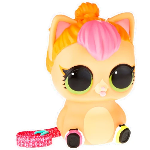 L.O.L. Surprise! LOL Surprise Big Pet Neon Kitty with 15 Surprises Including Wear and Share Glasses & Necklace, 2 Pet Babies, Accessories, Backpack or Piggy Bank, Gifts for Kids and Toys for Girls Ages 4 5 6 7+ Years