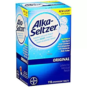 Alka-Seltzer SCS Alka-Seltzer Original Antacid and Analgesic - 116 ct. 116 Count (Pack of 1)