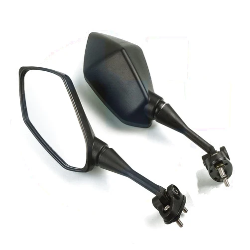 SaditY Motorcycle Accessories Universal Motorcycle Rearview Mirror 2pc/ Pair Wide Angle Adjustabl for K-AAWSAKI for Ninja 650R/ER6F/ER6N 2006 2007 2008
