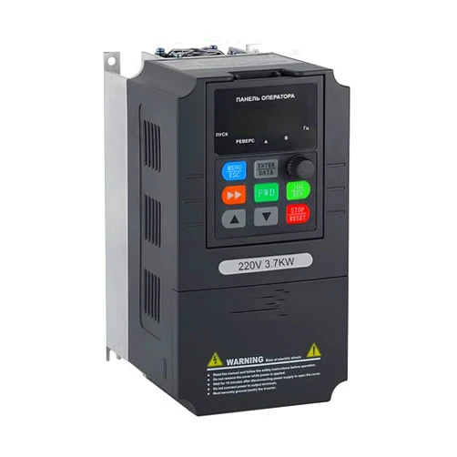 ATO 5hp VFD, 220V Single to Three Phase VFD Variable Frequency Drive, 5hp 3.7 kW VFD 220V-230V Single Phase Input 0-220V 3 Phase Output VFD for AC Motor Speed Control(1-Phase Input, 3-Phase Output)