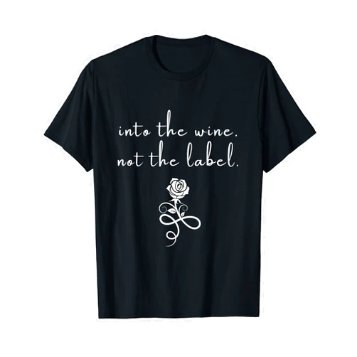 The Lulu Darling Into The Wine Not The Label Love Is Love Rose Graphic T-Shirt
