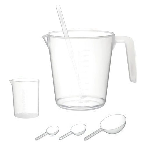 Clearwater CH0032 Measuring Set for Swimming Pool and Hot Tub Chemical Treatment, Transparent, 19.5 cm*13.0 cm*18.0 cm