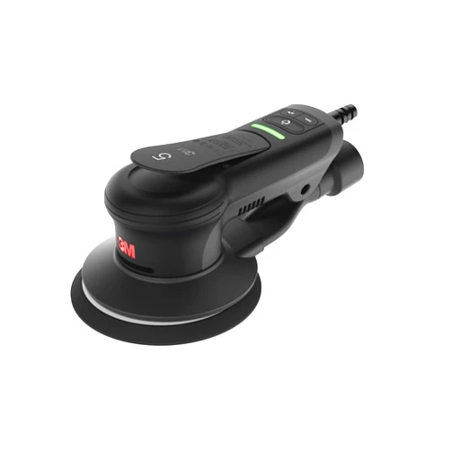 3M Xtract Electric Random Orbital Sander, Ergonomic and Lightweight ROS, 88764, 6 in, Central Vacuum, 3/32 in Orbit, 110V, 350W Motor, Metal Fabrication, Woodworking