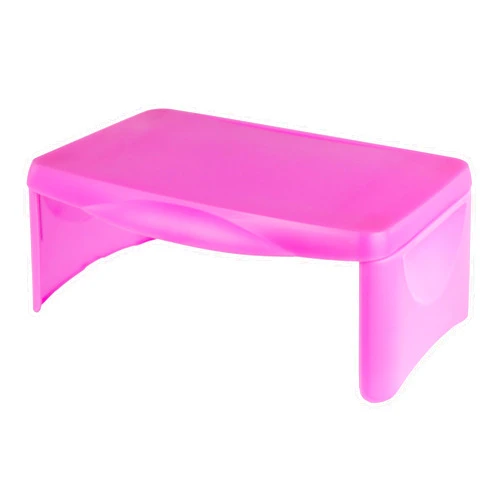 HearthSong Kids’ Portable Folding Lap Desk with Large Storage Activity Tray, 17