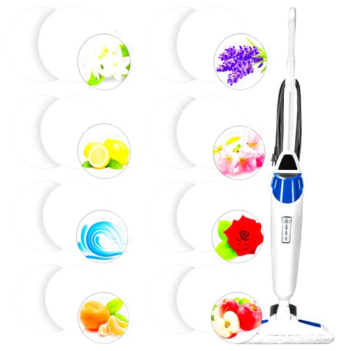 Maitys 24 Pcs Replacement Steam Mop Scent Discs Fragrance Scented Pads 8 Different Fragrance Discs Compatible with Bissell Powerfresh and Symphony Series Fits Model 1940, 1806 and 1132(24 Pieces)
