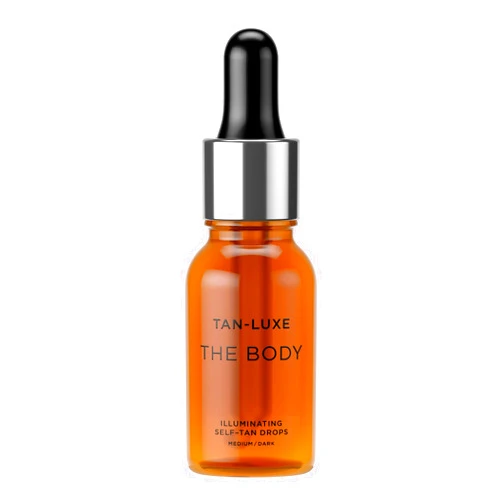 TAN-LUXE The Body Mini - Illuminating Self-Tan Drops, 15 ml - Medium/Dark - Cruelty Free & Vegan