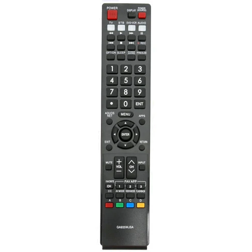 PERFASCIN GA935WJSA Replacement Remote Control Compatible with Sharp AQUOS TV LC-70LE734U LC-40LE830U LC40LE830UN LC46LE830UN LC52LE830UN LC-60LE830U LC-40LE832U LC-52LE832U LC-60LE832U LC-46LE832U