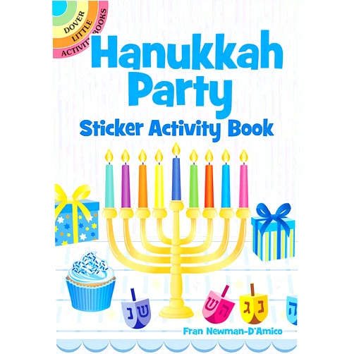 Fran Newman D'Amico Hanukkah Party Sticker Activity Book (Dover Little Activity Books: Holidays &)