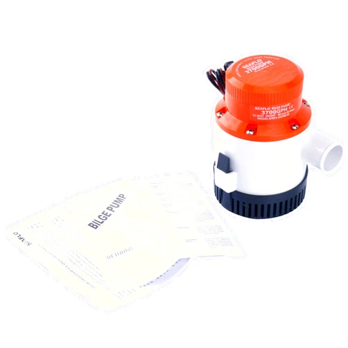 SEAFLO 01-Series 12v 3700 GPH Bilge Pump- 4 Year Warranty!
