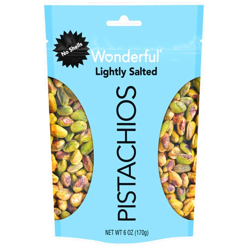 Wonderful Pistachios Wonderful Pistachio Lightly Salted Shelled Pistachios, 6 OZ