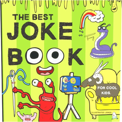 Tickety Boo The Best Joke Book For Cool Kids: Illustrated jokes For Ages 4-9.