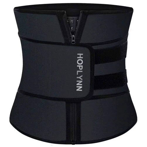 HOPLYNN Neoprene Sweat Waist Trainer Corset Trimmer Shaper Belt for Women