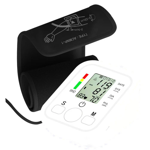 Omron Bronze Blood Pressure Monitor, Upper Arm Cuff, Digital Blood Pressure Machine, Stores Up to 30 Readings