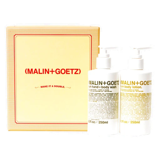 Malin + Goetz Make It Double Wash + Lotion Duo – Luxury Skin Care Gift Set, Skin Care Kit for Men & Women, Stocking Stuffer for Christmas, Birthday Presents & Gift Baskets