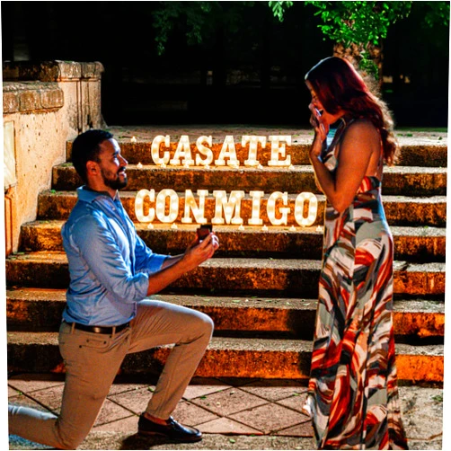 WYMM Casate Conmigo Marquee Letters| Marry Me Light Up Letters in Spanish | Will You Marry Me Sign| Proposal decorations