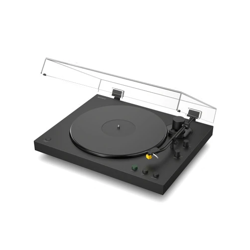 Sony PS-LX5BT Premium Wireless Bluetooth Turntable (2026 Model) : Fully Automatic Belt Drive Vinyl Record Player with Built-in Phono EQ and Included Audio Cable, Black