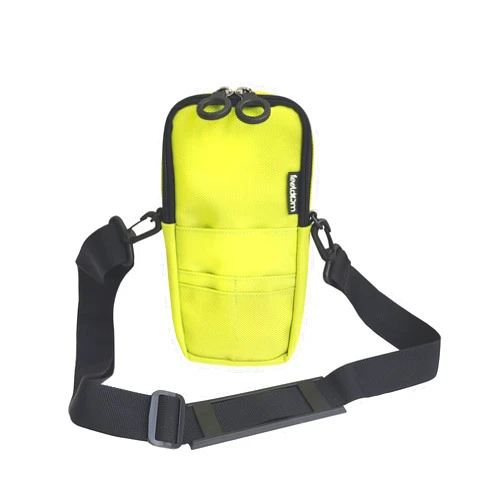FEELDOM QUIK-E Pouch Adaptive Multi-case for Wheelchair, Walker, Crutches, Crossbody or Backpack. Heavy Duty, Easy Access. (Electric Kiwi)