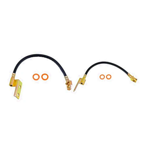 YCQTaoBao Brake Line - Brake Hose,2Pcs Front Driver and Passenger Brake Hydraulic Hose YCQTaoBao Compatible with Ford Mustang 1970 1969 1968 Compatible with Mercury Cougar 1970 1969 1968