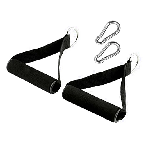 MeYuxg Premium Exercise Pull Handle,Resistance Bands Handles with Solid Locks,Soft Foam Wrapped Heavy Duty Handles with Strong Nylon Belt Grips Fitness Strap for Yoga Exercise Resistance Training