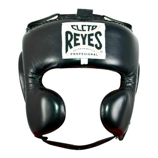 CLETO REYES Boxing Headgear with Cheek Protection for Men and Women, Protective Head Guard Face Saver, Sparring Fighting