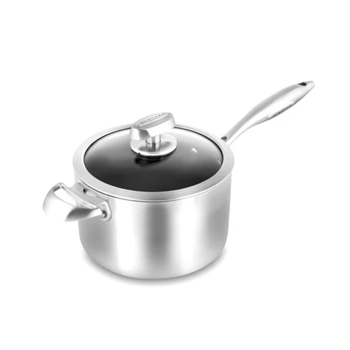 Scanpan CX+ 4-quart Saucepan - Stratanium Plus Nonstick - 5-ply Stainless Steel