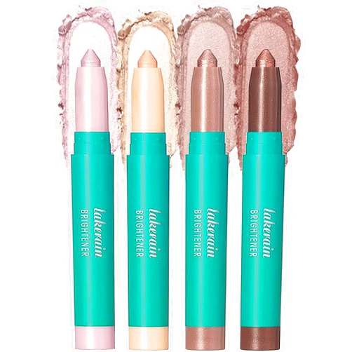 TIEEC Eyeshadow Stick - 4Pcs Eye Brightener Stick - Waterproof Glitter Highlighter Eye Liner - Highligting Stick Eye Brightener - Shimmer Creamy Long Lasting Eye Makeup (1#2#3#4colour)
