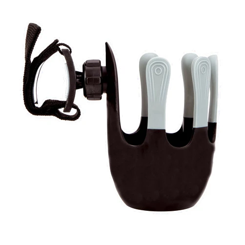 NUBY Universal Cup Holder withTextured Grips: Travel and Stroller Accessory