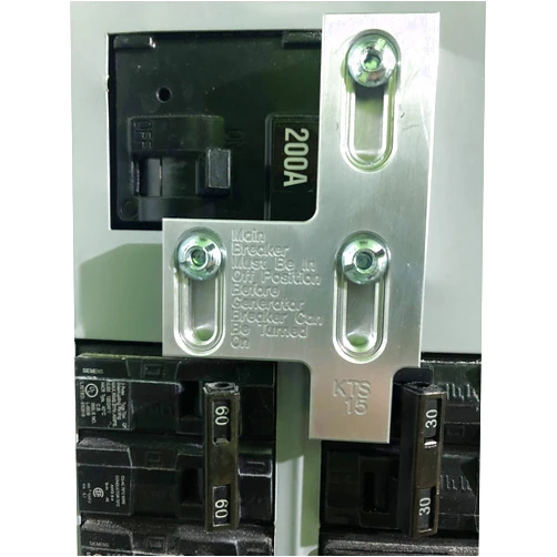 Wired Rite Generator Interlock Kit Compatible with Siemens 200 Amp Panel or Murray 200 Amp Panel
