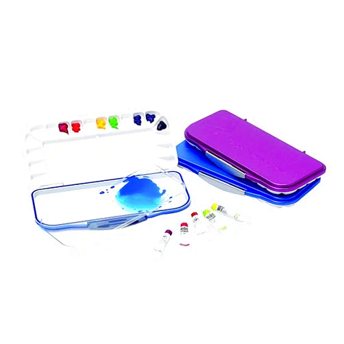 Mijello Airtight Watercolor 18-Well Fuchsia Palette