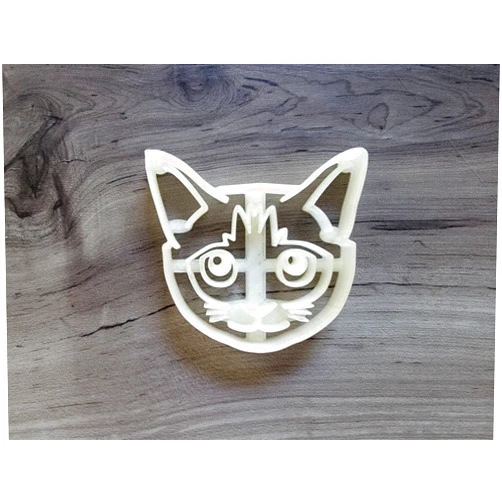 CUTTER FOR A CAUSE Siamese Cat Cookie Cutter, 3 inch, Face Shape