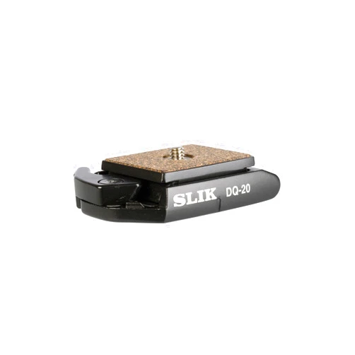 SLIK DQ-20 Compact Quick Release Adapter Set - Large, Black (618-742)