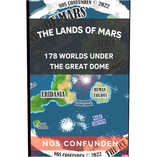 By Claudio Nocelli (Author) The Lands of Mars: 178 Worlds Under the Great Dome (TERRA-INFINITA)