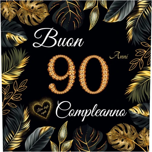 Stella Arbouz Publishing Buon Compleanno 90 Anni - Libro Ospiti: Per Congratulazioni, Auguri e Foto per la Festa di 90° per Uomo e Donna - 100 pagine ( 21x21cm ) - Bellissimo design floreale (Italian Edition)