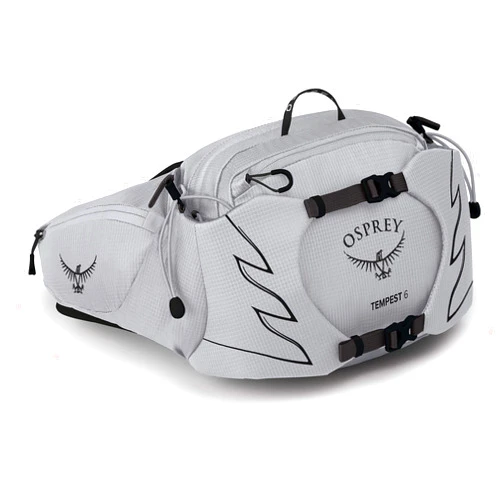 Osprey Tempest 6L Women's Lumbar Hiking Wasit Pack, Aluminum Grey