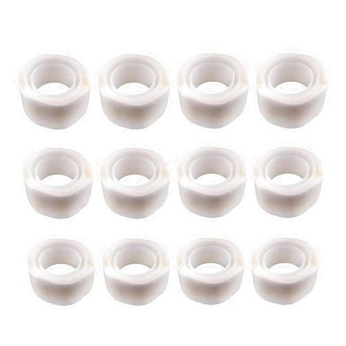 VOCUE Clear Adhesive Dots Point Dots alloon Glues Removable Adhesive Point Tape Removable & e-Free 5/12 Rolls