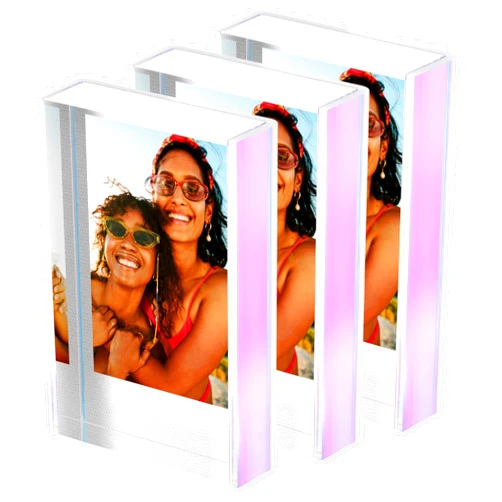 WINKINE Instax Mini Frame, Polaroid Frames for Photos, 2x3 Picture Frame for Fujifilm Instax Mini Films or Polaroid Go Films,Polaroid Picture Frame, Acrylic Instax Frame for Home Decor