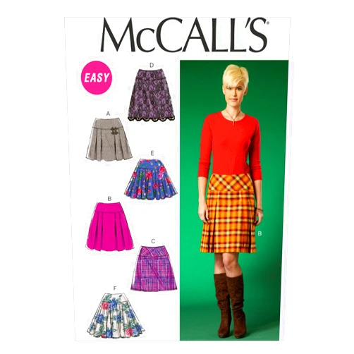 McCall's Patterns M7022 Misses' Skirts, A5 (6-8-10-12-14)