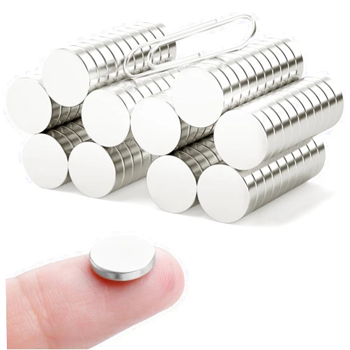 FINDMAG 100 Pcs Refrigerator Magnets, Magnets for Whiteboard, Rare Earth Magnets, Small Neodynium Magnets, Mini Magnets for Fridge, Office, Crafts, DIY