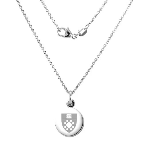 M. LA HART Yale SOM Necklace with Charm in Sterling Silver