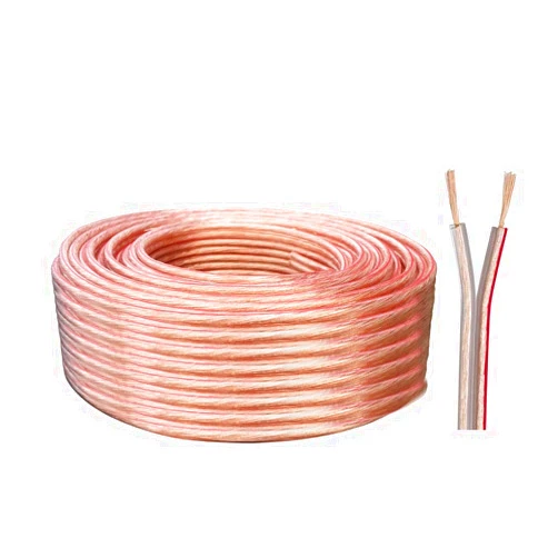 FRUDRIK Copper Clad Aluminum (CCA) Speaker Wire Cable Spool (14AWG, 100FT)